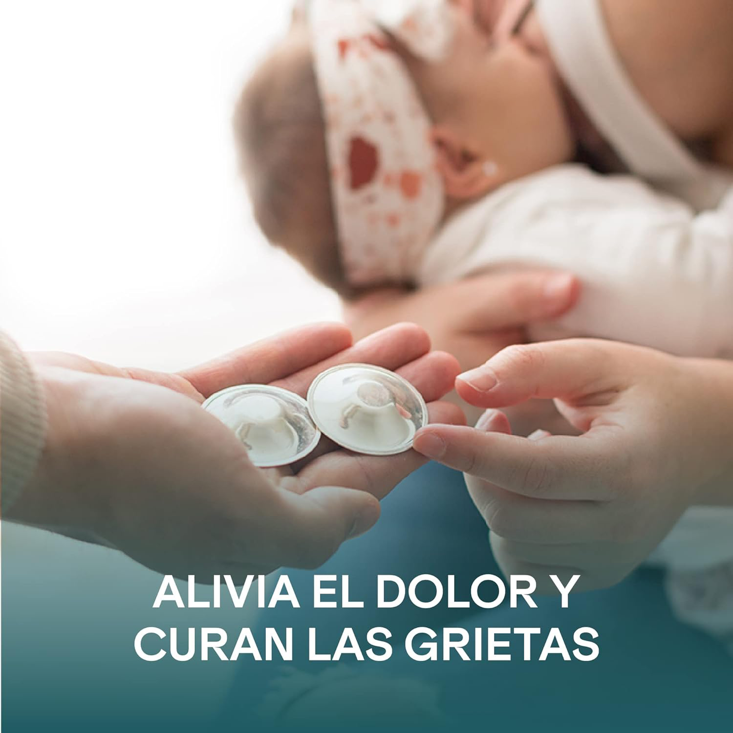 Copitas de Plata para Lactancia 100% Plata 925